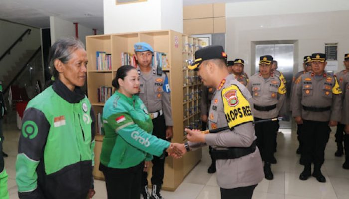 Pengurus Ojek Online di Wilayah Hukum Polres Metro Tangerang Kota Dikukuhkan