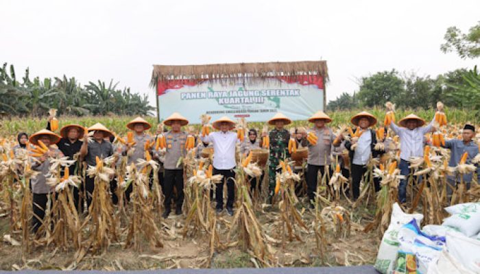 Polda Banten Gandeng Petani Jaga Stabilitas Pangan