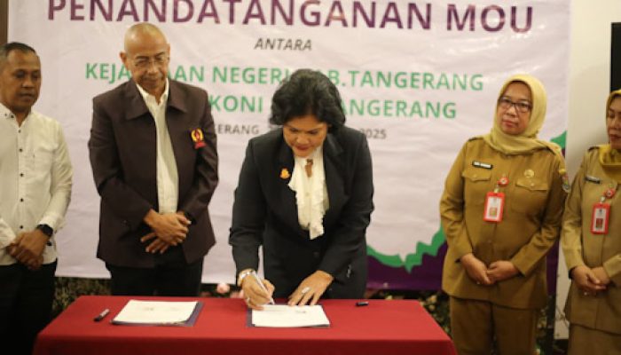 ‎Jelang Porkab VI, KONI Gandeng Kejari Kabupaten Tangerang