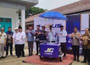 SMK Jaya Buana Perkenalkan J-Golis, Gerobak Listrik Pendukung UMKM