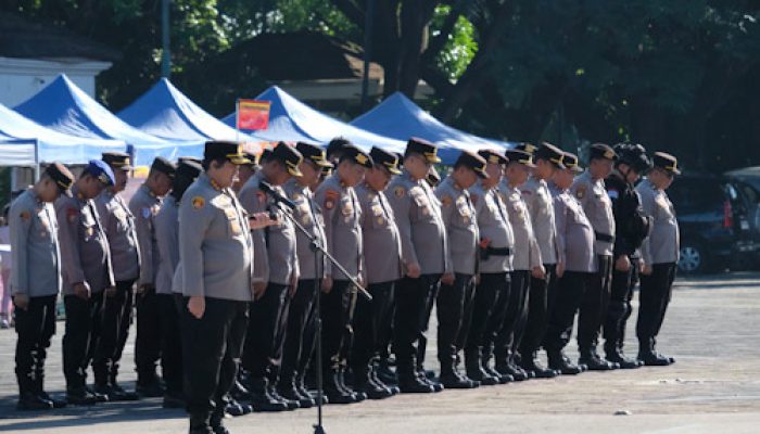 Polda Banten Apel Pengamanan Rapat Paripurna Hari Jadi Provinsi Banten
