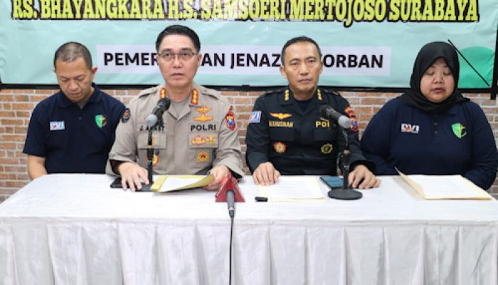 DVI Polda Jatim Berhasil Ungkap 34 Identitas Korban Ponpes Al Khoziny