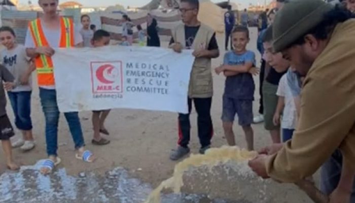 MER-C Bangun Fasilitas WASH di Kamp Al-Nuseirat, Gaza Selatan