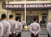 Wakapolda Banten Pimpin Apel Pengamanan Hari Santri Nasional di Pandeglang