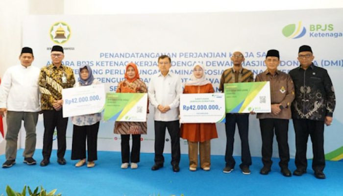 Wamenag Apresiasi Perlindungan Sosial untuk Penggiat Masjid