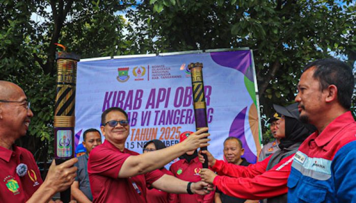 Api Kirab Porkab Diambil dari Pertamina Gas Bitung, Eka Wibayu: Porkab Amanat Undang-undang