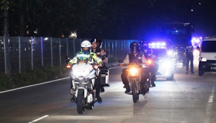 Kapolres Metro Tangerang Kota Patroli Antisipasi Guantibmas Malam Minggu