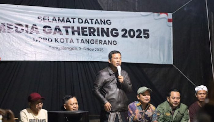 Media Gathering Bersama DPRD Kota Tangerang Bangun Kolaborasi Penuh Sukacita