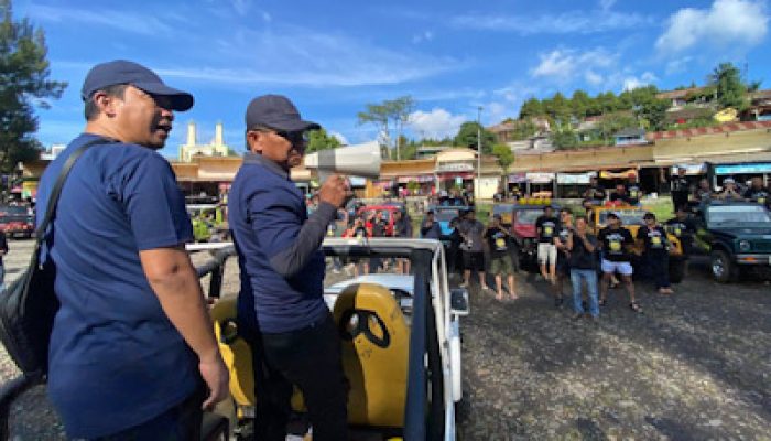 Walikota dan Ketua DPRD Ikut Keseruan Off Road Gathering Media