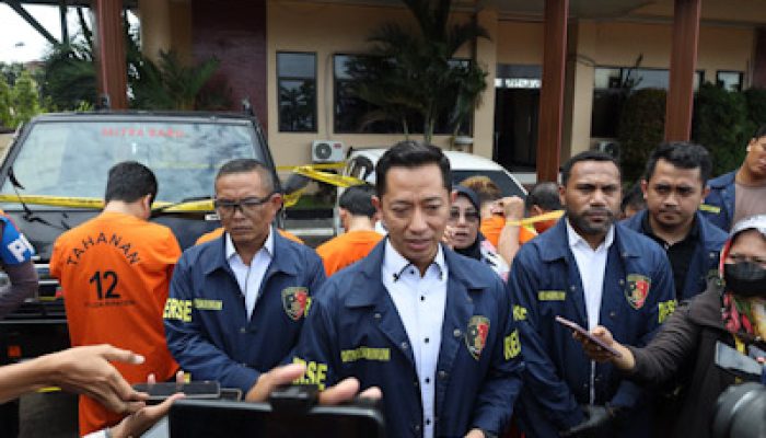 Polda Banten Bongkar Jaringan Curanmor Spesialis Losbak