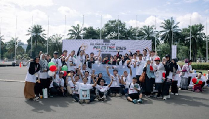 BSP 2025, Solidarity Run for Palestine AWG dan DPR RI