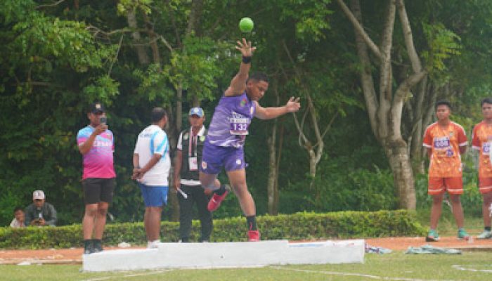 Atletik Hari Pertama Porkab, Empat Emas Tersebar untuk Empat Kecamatan