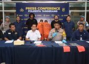 Sempat Melawan, Polresta Tangerang Ringkus Dua Pelaku Curanmor Bersenpi