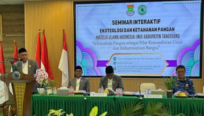 MUI Kabupaten Tangerang Adakan Seminar Ekoteologi dan Ketahanan Pangan