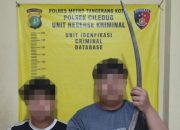 Cegah Tawuran, Polisi Tangkap Pemuda Bawa Celurit dan Corbek
