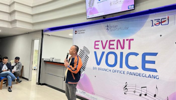 HUT, BRI Pandeglang Adakan Lomba Menyanyi