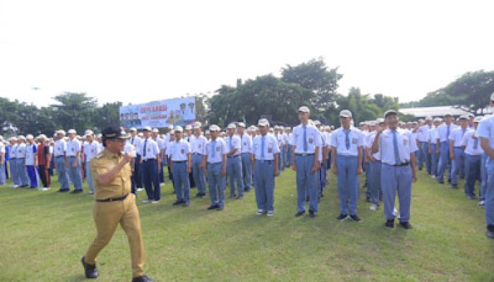 Genggam Harapan Indonesia Emas 2045, 1.000 Pelajar Kota Tangerang Bersumpah Jauhi Tawuran