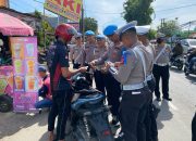 Operasi Zebra Maung 2025, Personel Dirlantas Polda Banten Lakukan Penegakan Hukum