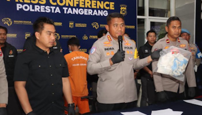 Polresta Tangerang Ungkap Kasus Pembunuhan Sadis di Semak-semak