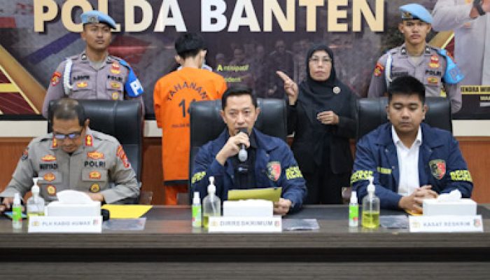 Pembunuh Driver Online Ditangkap Ditreskrimum Polda Banten