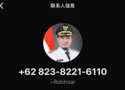 Waspada, Penipuan Mengatasnamakan Wali Kota Cilegon