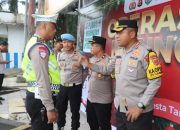 Hari Pertama Operasi Lilin Maung, Kapolresta Tangerang Cek Posko Nataru
