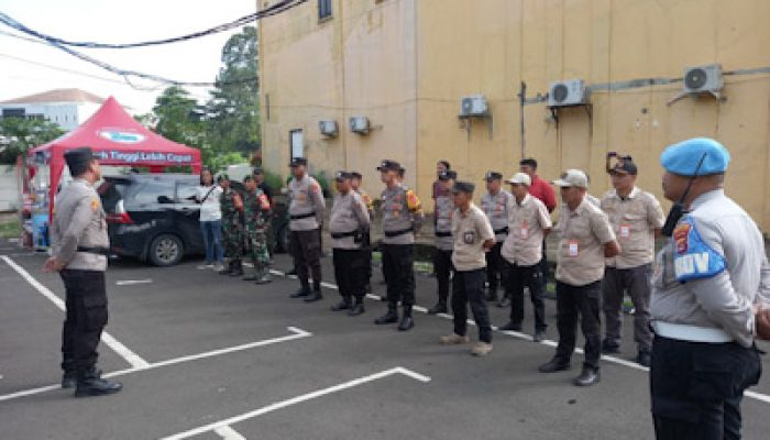 Polresta Tangerang Apel Pasukan Pengamanan Malam Natal 2025