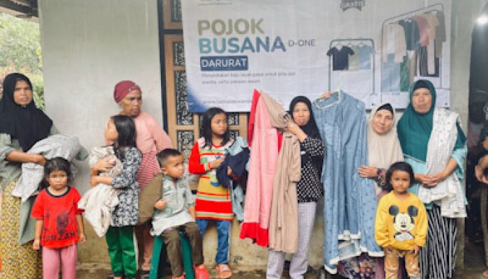 Penyintas Banjir Sumatera Padati Pojok Busana Gratis LAZNAS Dewan Dakwah