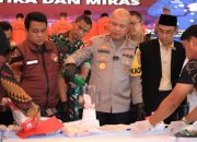 Polda Banten Musnahkan 12 Kg Narkoba dan Ribuan Botol Miras