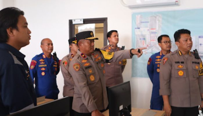 Operasi Lilin Maung 2025, Wakapolda Banten Cek Kesiapan Pospam Merak