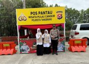 Polsek Kronjo Pantau Wisata Pulau Cangkir Di Awal 2026