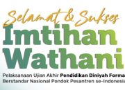 Ujian Akhir Pendidikan Diniyah Formal Berstandar Nasional Diadakan Januari 2026