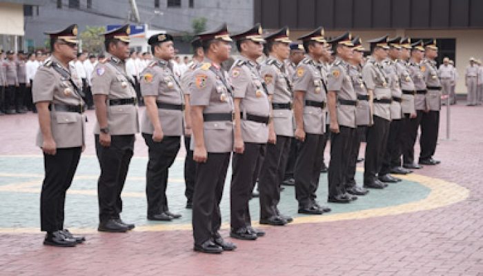 Belasan Pejabat Polda Banten Diganti