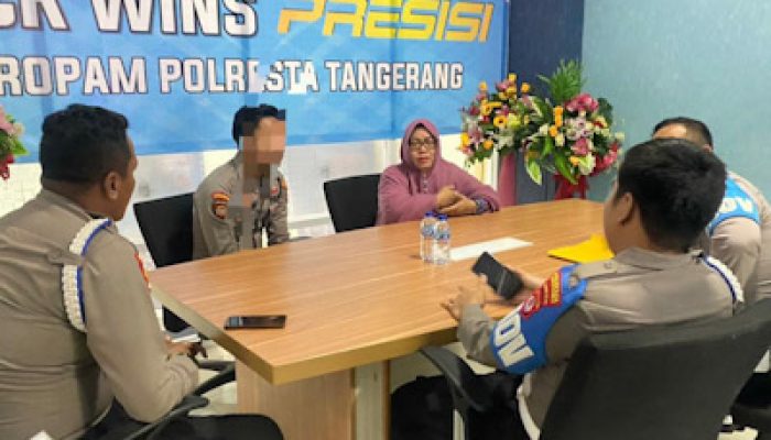 Polresta Tangerang Pastikan Dugaan Pelanggaran Oknum Anggota Ditindaklanjuti