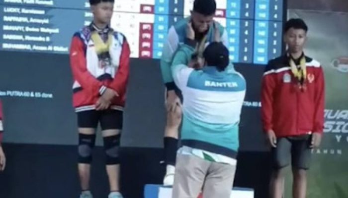 Atlet Angkat Besi Kota Tangerang Borong 9 Emas di Kejurnas Pre Youth 2026