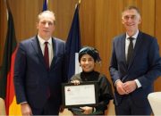 Ruby Kholifah Terima Franco-German Prize 2025 for Human Rights and the Rule of Law