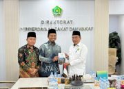 Laznas, Badan Wakaf Dewan Dakwah dan Kemenag, Bahas Penguatan Zakat dan Wakaf Produktif