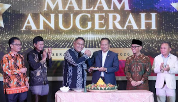 Sejumlah Menteri Kabinet Prabowo Hadiri Malam Anugerah JMSI