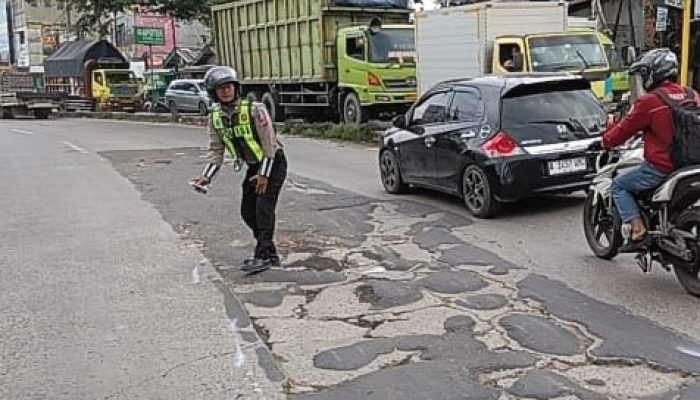Satlantas Polresta Tangerang Petakan Jalan Berlubang, Persiapan Jalur Mudik Lebaran 2026