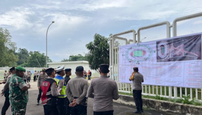 Personel Gabungan Amankan Laga Liga 2 di BIS