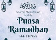 Ramadhan Sebagai Madrasah Ketahanan Menghadapi Zaman Penuh Fitnah