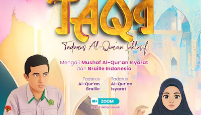 LPMQ Kemenag Adakan Tadarus Al-Qur’an Inklusi, Braile dan Isyarat untuk Disabilitas Netra dan Tuli Tersedia