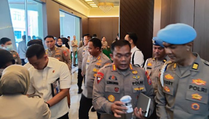 261 Peserta Rapim Polda Banten Dites Urin, Hasil Negatif