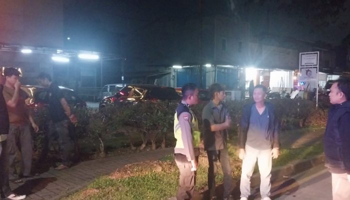 Polsek Cikupa Cek Dugaan Penutupan Jalan di Citra Raya