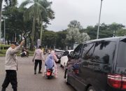 Polsek Panongan Laksanakan Strong Point dan Gatur Lalin