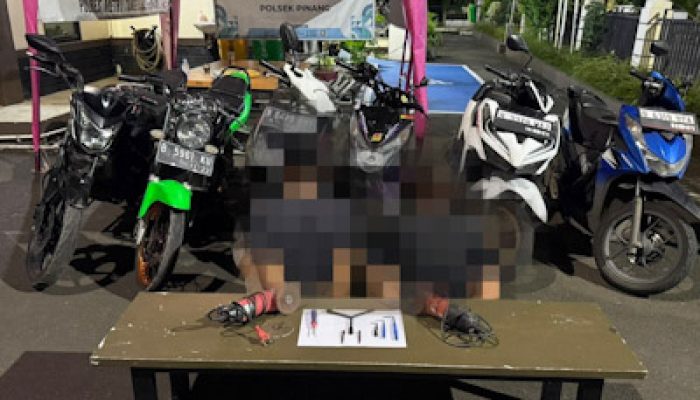 Korban Teriak, Tim Opsnal Polsek Pinang Bekuk Pelaku Curanmor