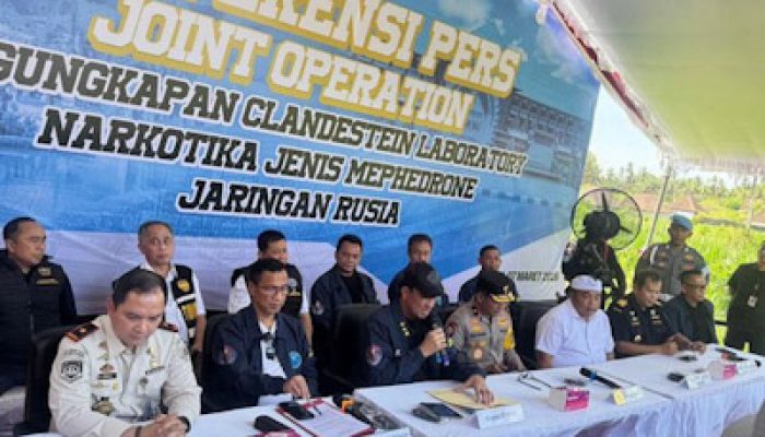 BNN Bongkar Lab Narkoba Sindikat Rusia di Bali
