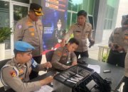 Polresta Tangerang Periksa Senpi Seluruh Anggota