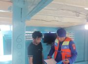 Polairud Polresta Tangerang Patroli di Perairan PLTU III Banten, Periksa Kapal Angkut Barang