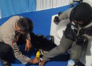 Petugas Pospam Citra Raya Bantu Korban Tabrak Lari